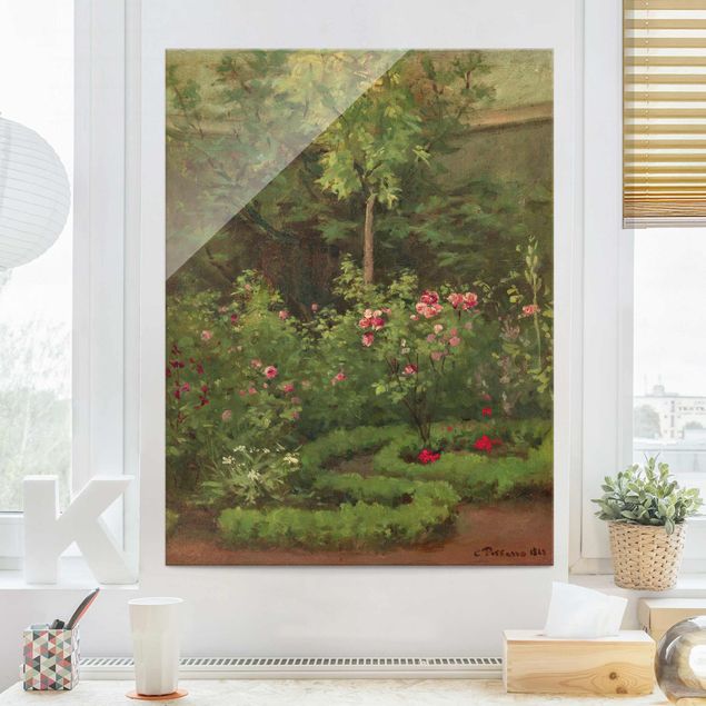 Konststilar Camille Pissarro - A Rose Garden