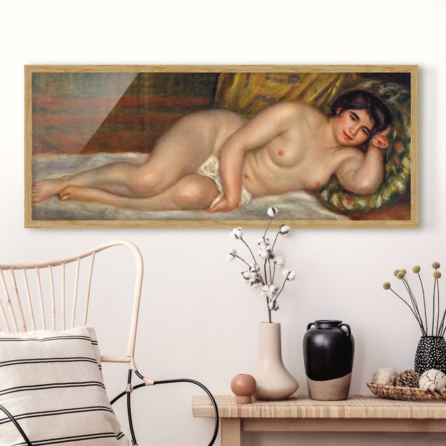 Kök dekoration Auguste Renoir - Lying female Nude (Gabrielle)