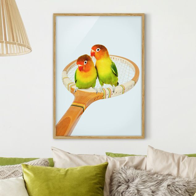 Kök dekoration Tennis With Birds