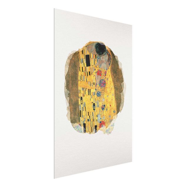 Konstutskrifter WaterColours - Gustav Klimt - The Kiss
