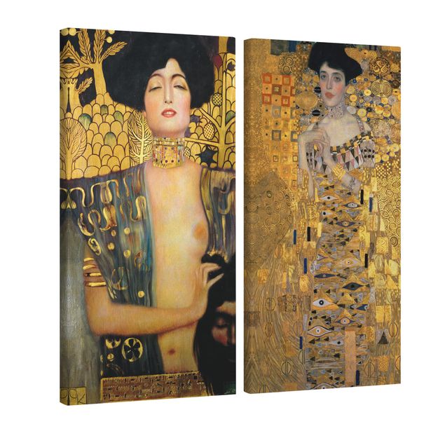 Konststilar Gustav Klimt - Judith and Adele