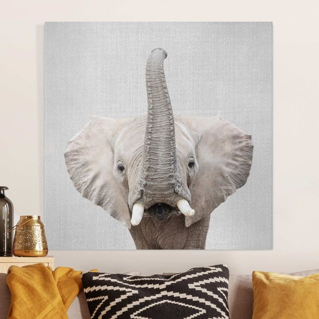 Canvastavlor elefanter Elephant Ewald