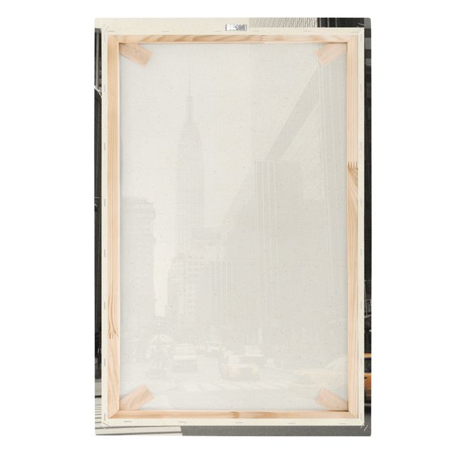 Tavlor svart och vitt Empire State Building