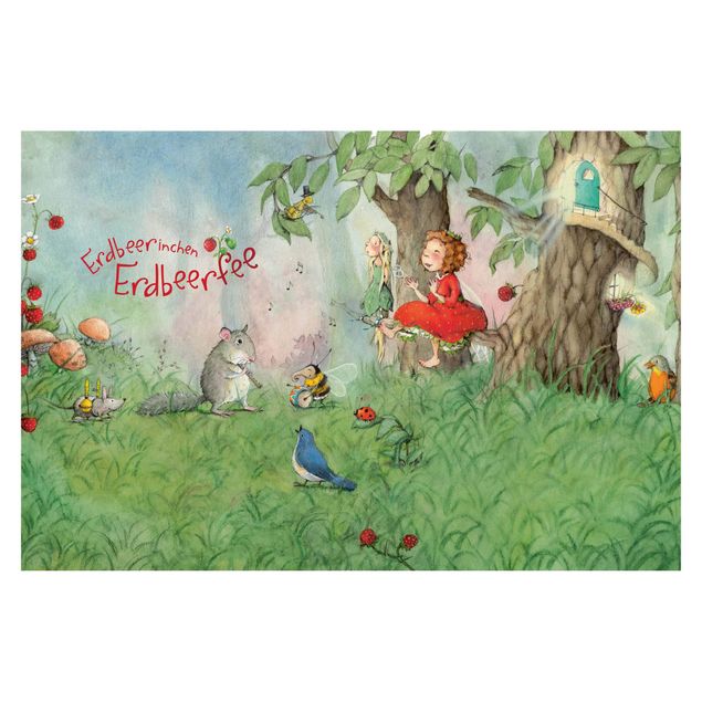 Tapeter Little Strawberry Strawberry Fairy - Making Music Together
