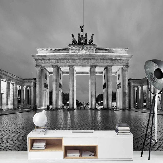 Fototapeter arkitektur och skyline Illuminated Brandenburg Gate II