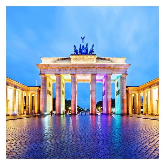 Tapeter Illuminated Brandenburg Gate
