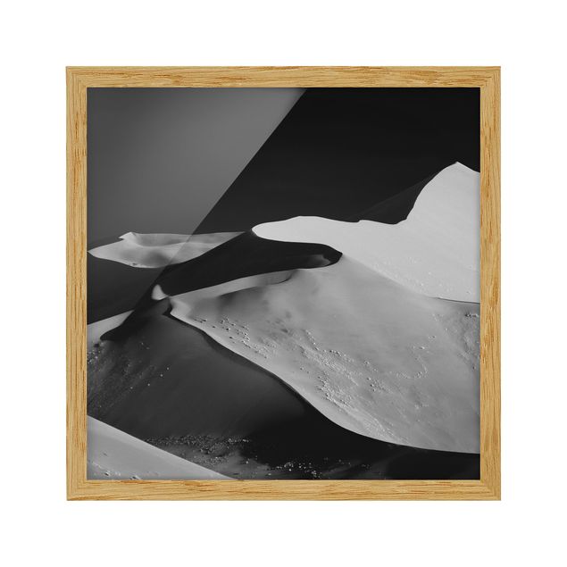 Tavlor med ram landskap Desert - Abstract Dunes