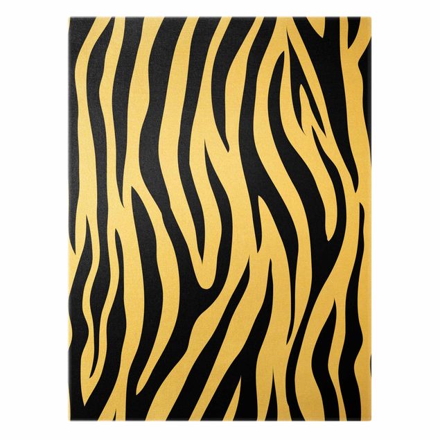 Canvastavlor Zebra Print