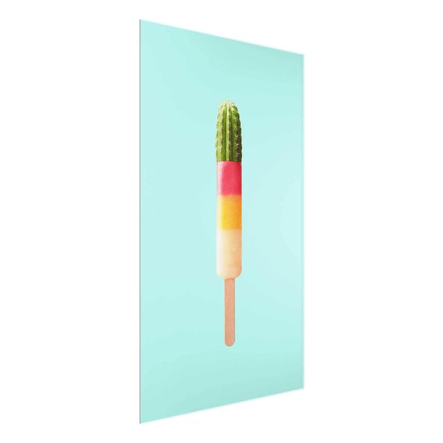 Tavlor modernt Popsicle With Cactus