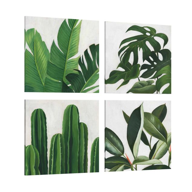Tavlor grön Favorite Plants Tropical Set I