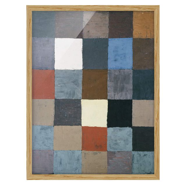 Konststilar Paul Klee - Color Chart (on Gray)