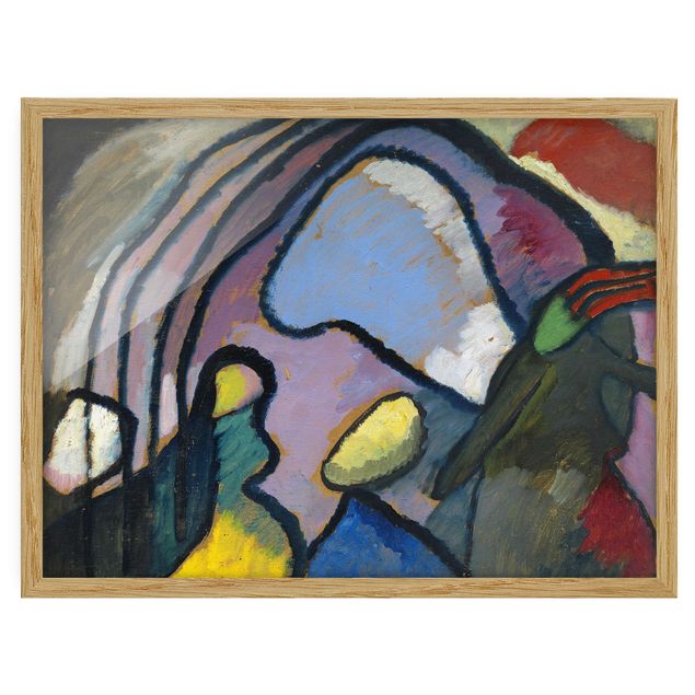 Konstutskrifter Wassily Kandinsky - Study For Improvisation 10