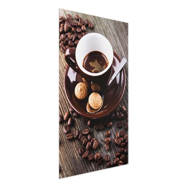 Tavlor modernt Coffee Mugs With Coffee Beans