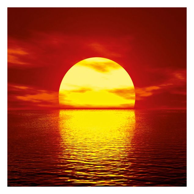 Fototapeter röd Fantastic Sunset