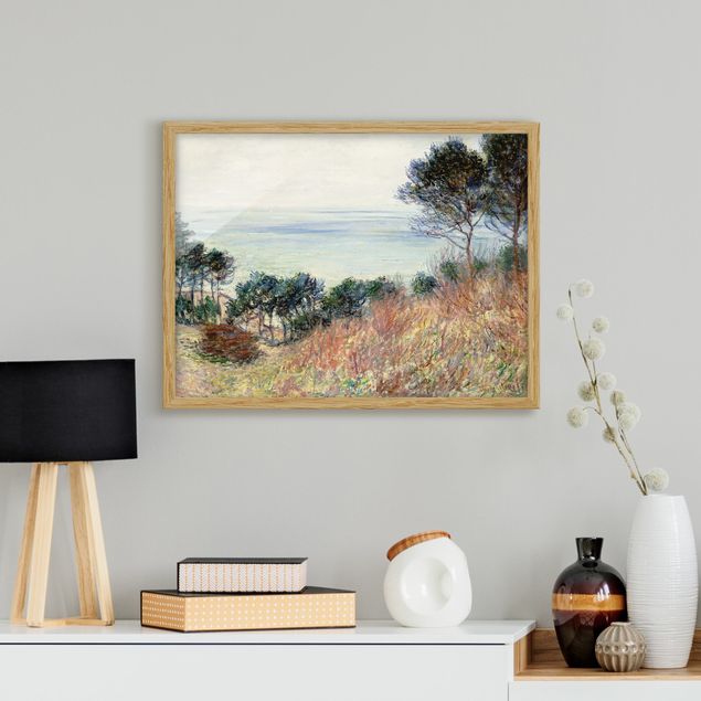 Konststilar Impressionism Claude Monet - The Coast Of Varengeville