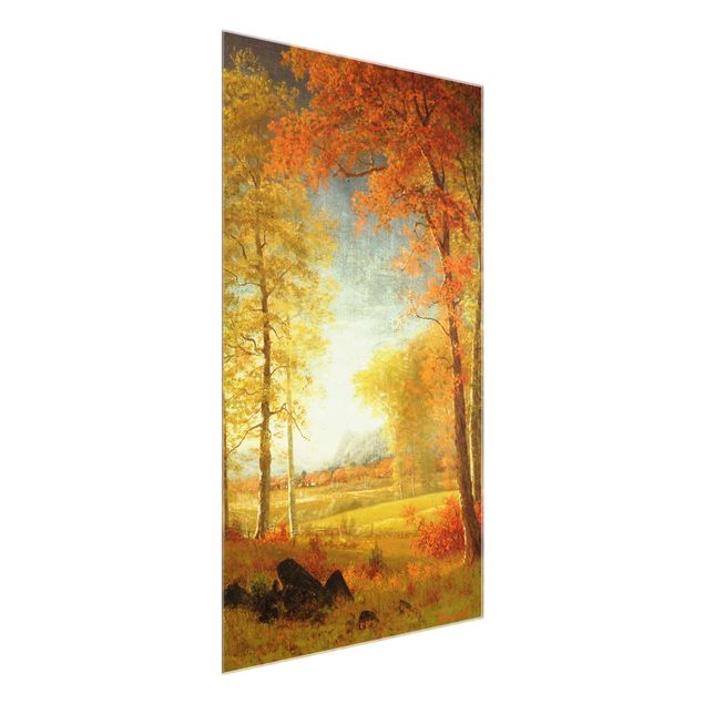 Tavlor New York Albert Bierstadt - Autumn In Oneida County, New York
