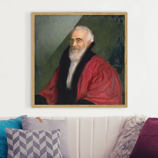 Kök dekoration Franz von Stuck - Portrait of Lujo Brentano