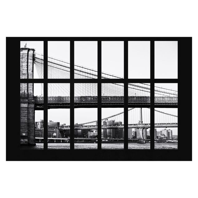 Tapeter Window Bridges New York