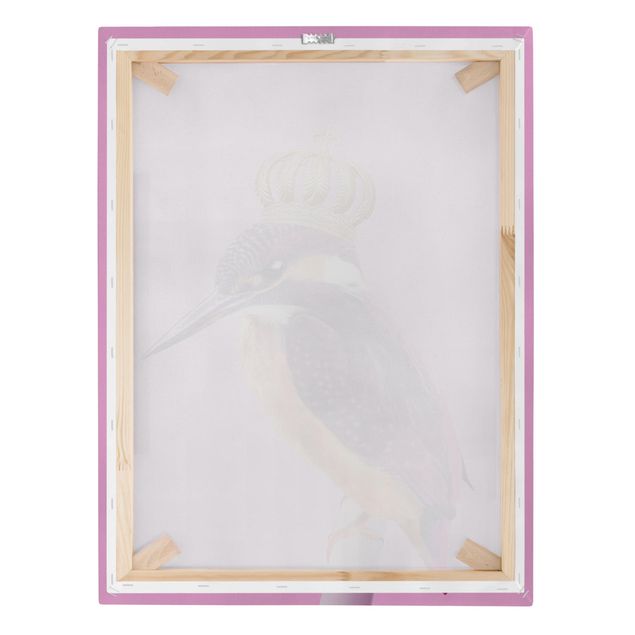 Tavlor Pink Kingfisher With Crown