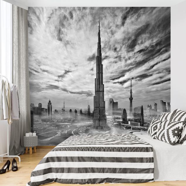 Fototapeter sky Dubai Super Skyline