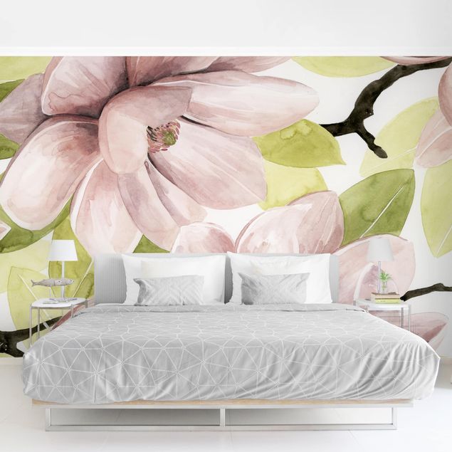 Tapeter modernt Magnolia Blushing II