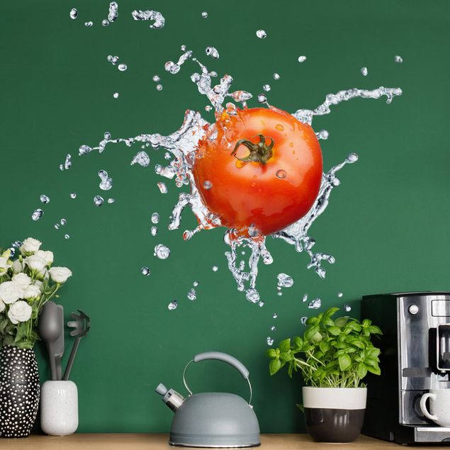 autocolantes decorativos parede Fresh tomato