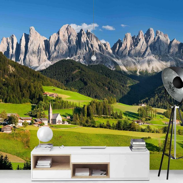 Fototapeter landskap Odle In South Tyrol