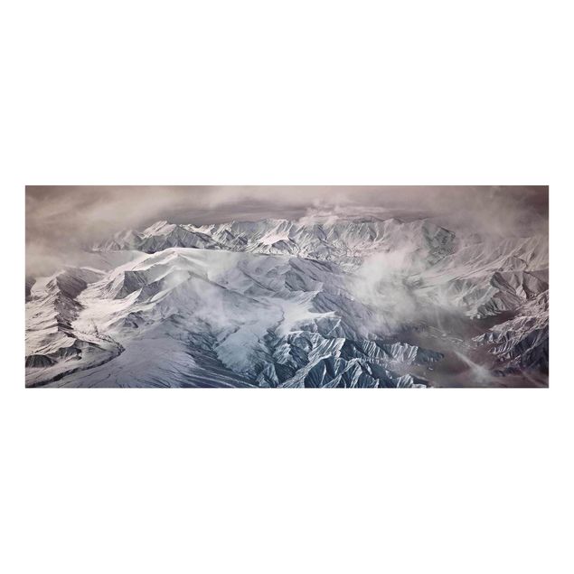 Glastavlor landskap Mountains Of Tibet