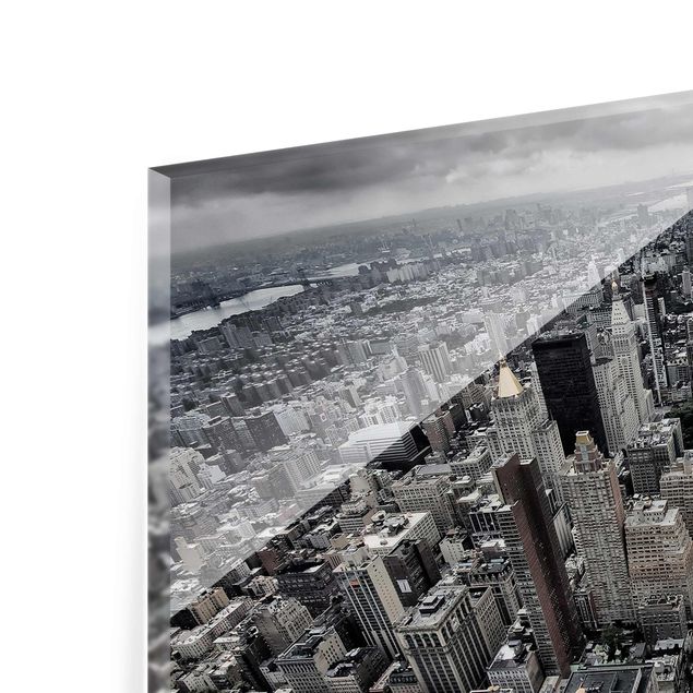 Tavlor svart och vitt View Over Manhattan