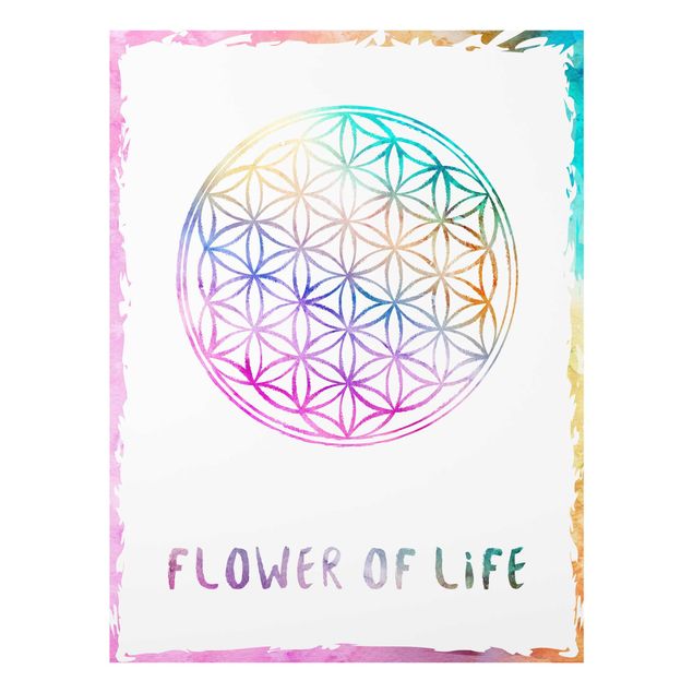 Tavlor Flower of life watercolour