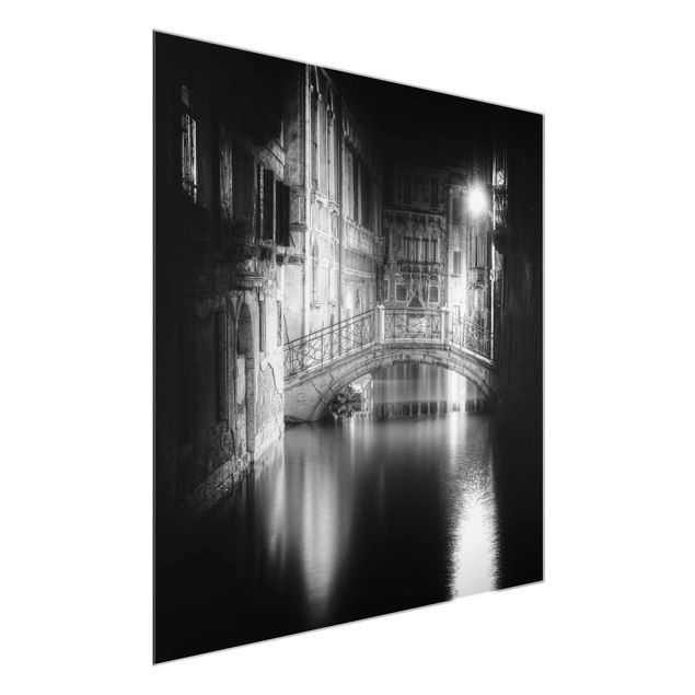 Tavlor arkitektur och skyline Bridge Venice