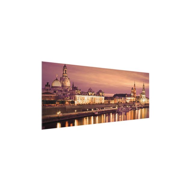 Glas Magnetboard Canaletto Dresden