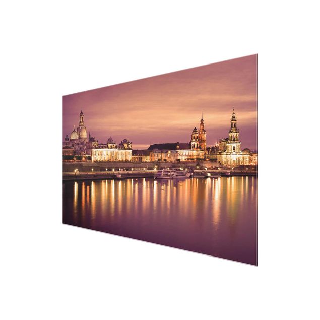 Glas Magnetboard Canaletto Dresden