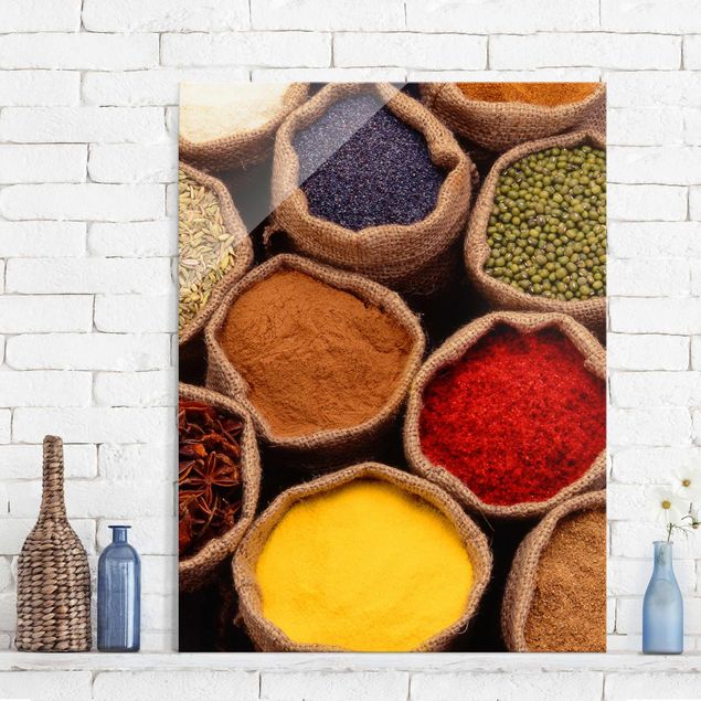 Kök dekoration Colourful Spices