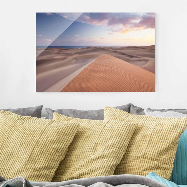 Glastavlor dyner View Of Dunes