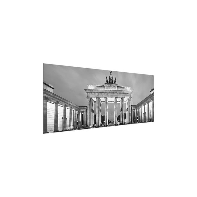 Glastavlor Paris Illuminated Brandenburg Gate II
