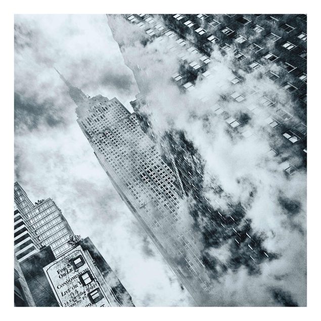 Tavlor arkitektur och skyline Facade Of The Empire State Building