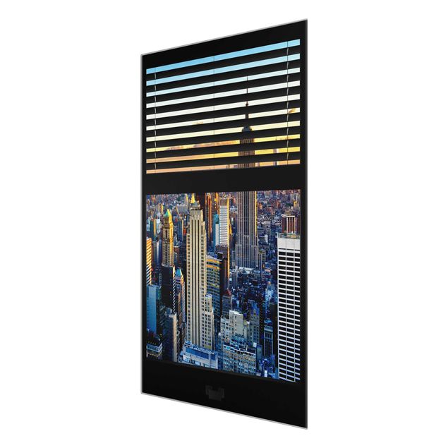 Tavlor modernt Window View Blinds - Sunrise New York
