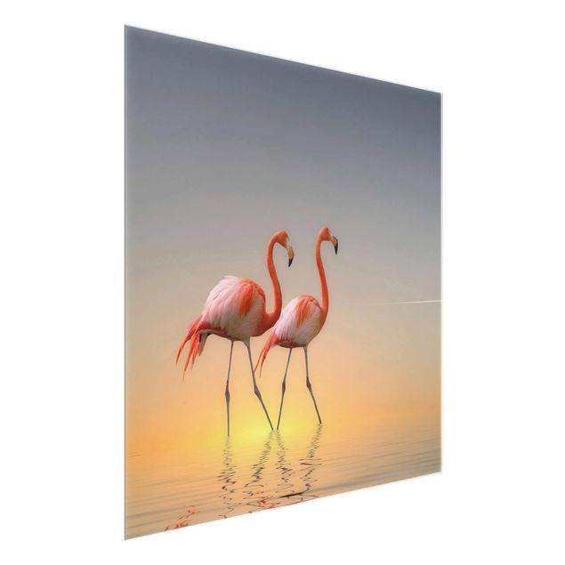 Tavlor hav Flamingo Love