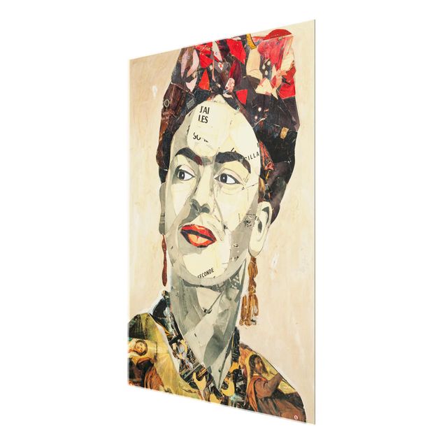 Tavlor konstutskrifter Frida Kahlo - Collage No.2