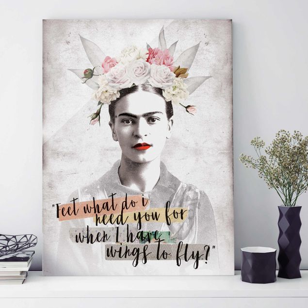 Kök dekoration Frida Kahlo - Quote