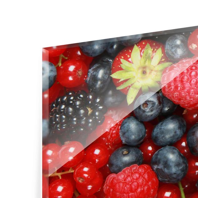 Glas Magnetboard Fruity Berries