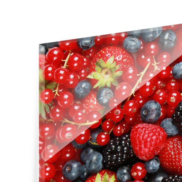 Glas Magnettavla Fruity Berries