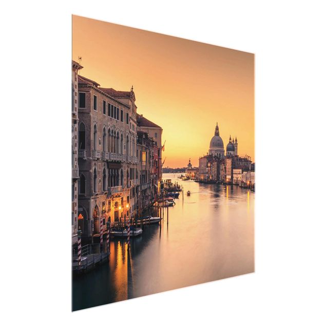 Tavlor arkitektur och skyline Golden Venice