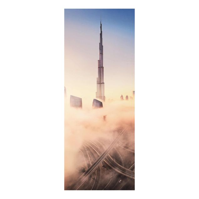 Tavlor modernt Heavenly Dubai Skyline