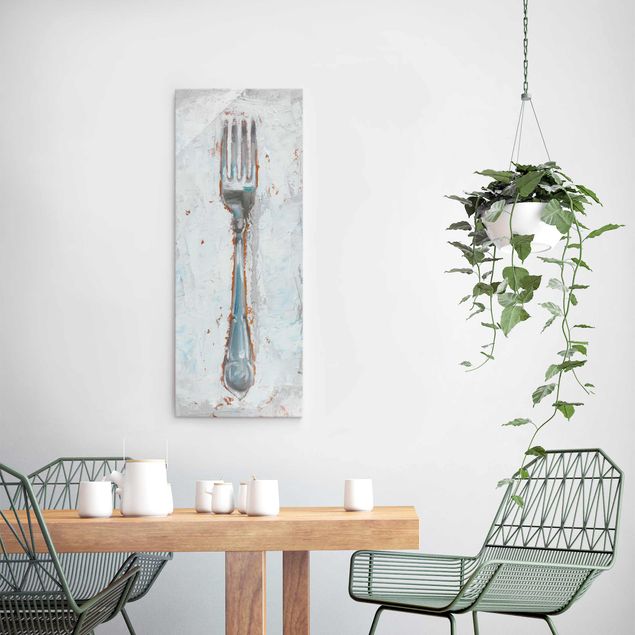 Tavlor grått Impressionistic Cutlery - Fork
