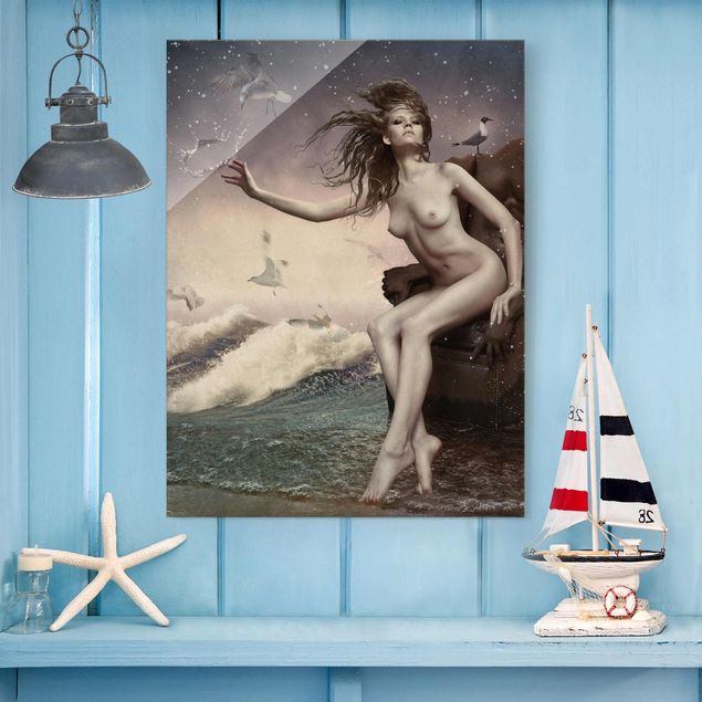 Tavlor naken och erotik In The Surf