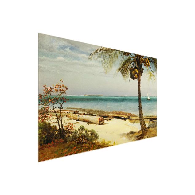 Konststilar Albert Bierstadt - Tropical Coast