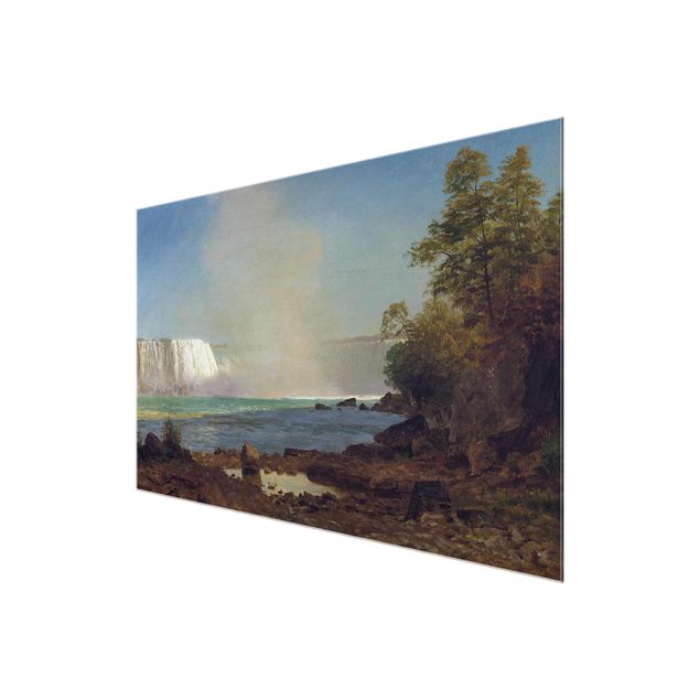 Tavlor landskap Albert Bierstadt - Niagara Falls