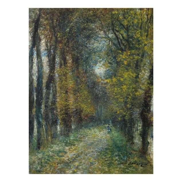 Tavlor träd Auguste Renoir - The Allée